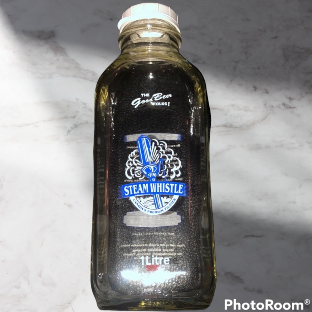 COPY - Steam Whistle 1 litre Milk Bottle